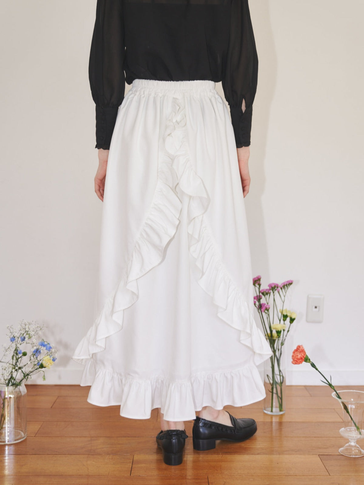 miro amurette charme volume skirt - ロングスカート