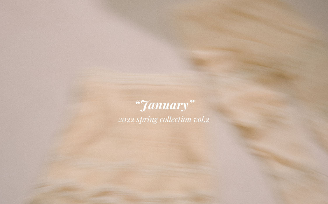2022ss<br>"January look vol.2"
