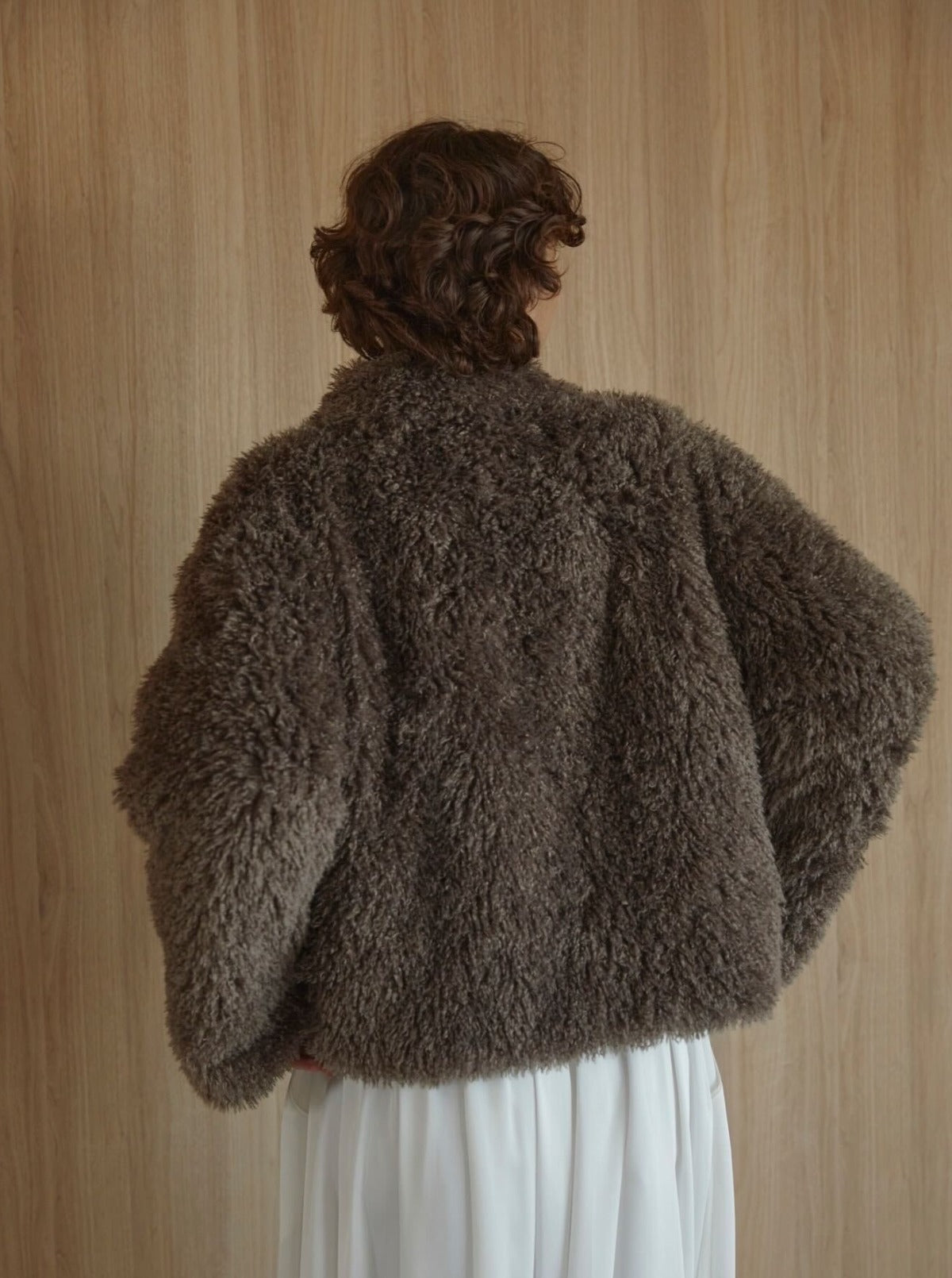 curl ecofur coat