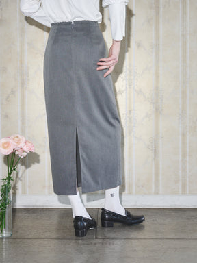 grise pencil skirt