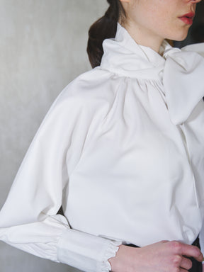 bowtie raglan blouse