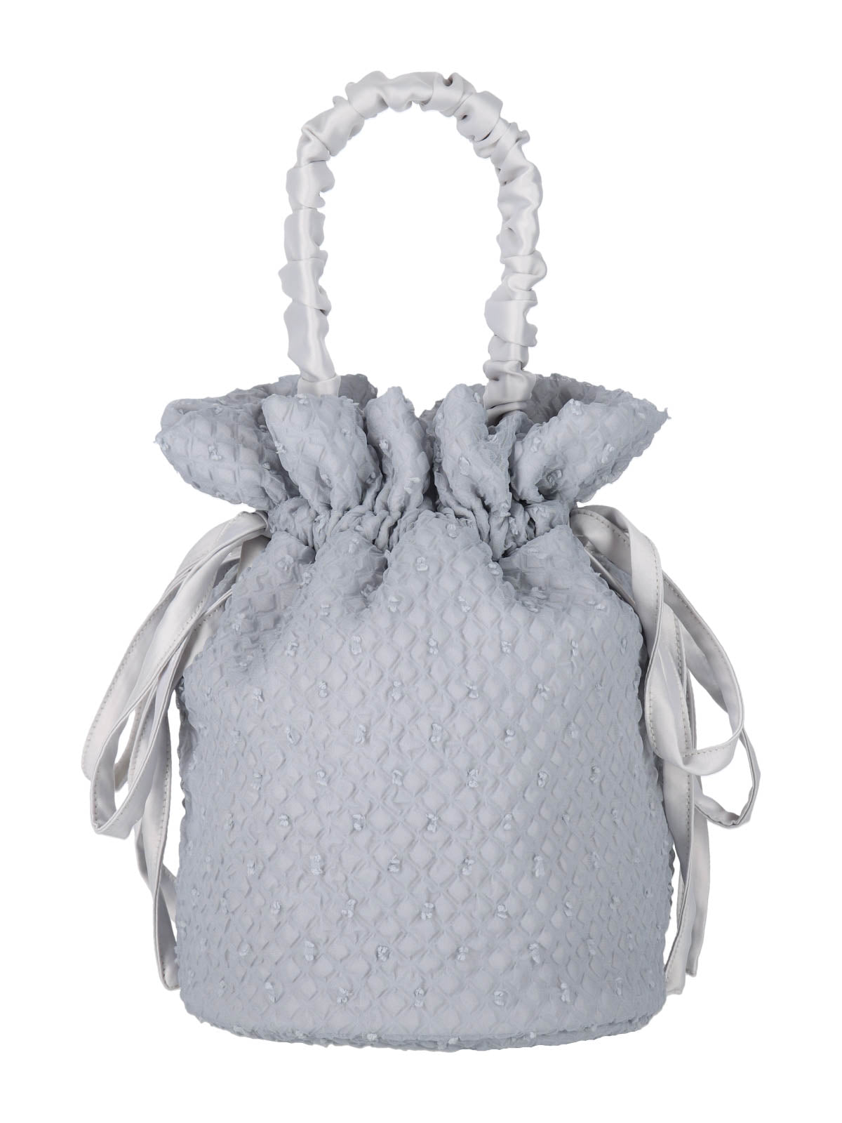 miro amurette dot tulle drawstring bag - ハンドバッグ